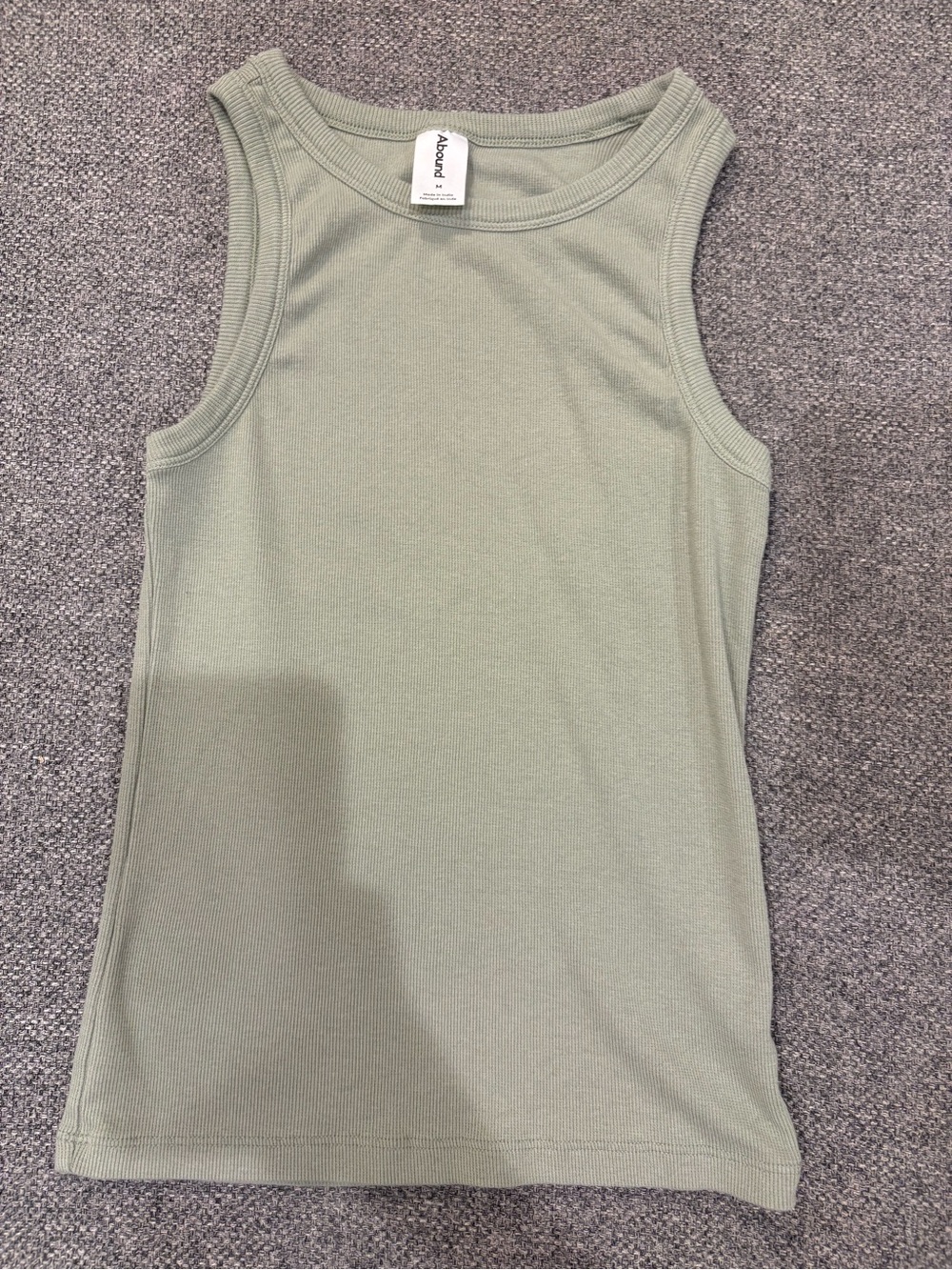 Abound Lightweight Crewneck Tank Top in Sage